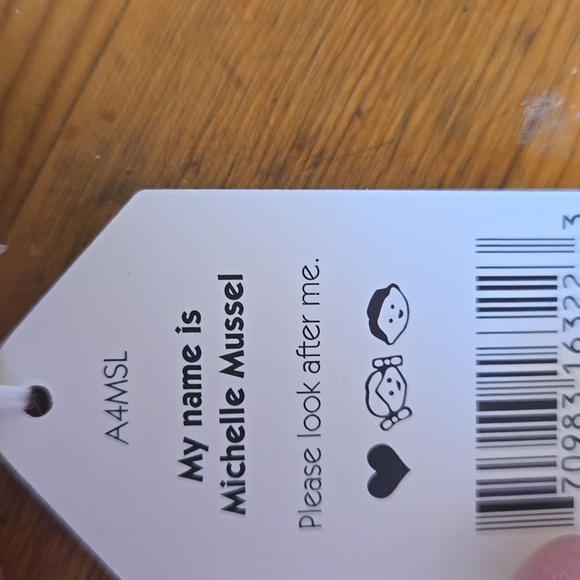 Jellycat Amuseables Michelle Mussel 3.9x6.7x3.9" Soft & Plush BNWT Authentic - Picture 7 of 8